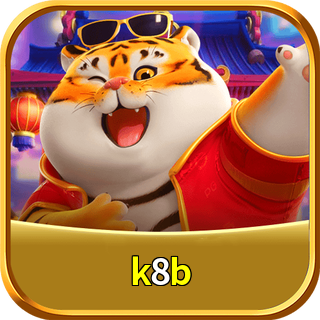 Imagem promocional da k8b mostrando a plataforma e suas vantagens